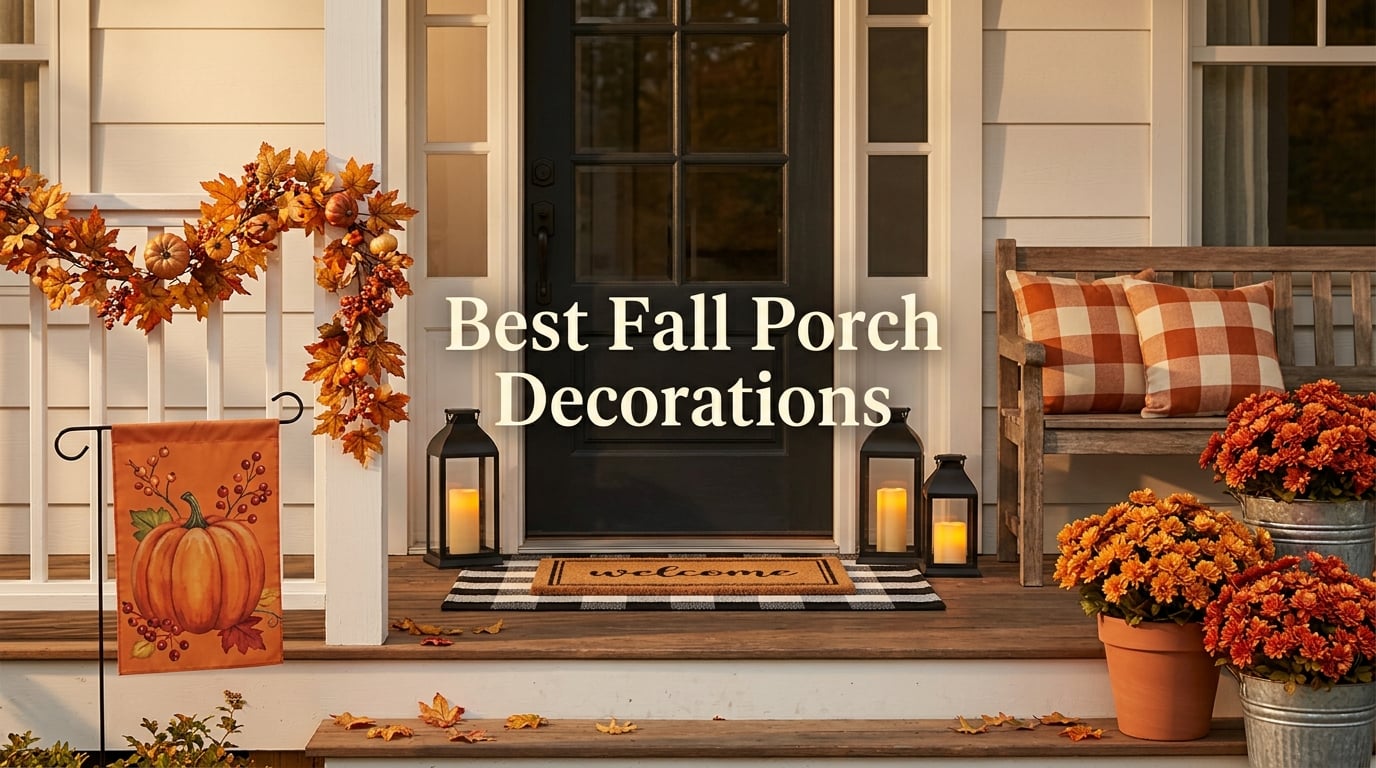 Best Fall Porch Decorations