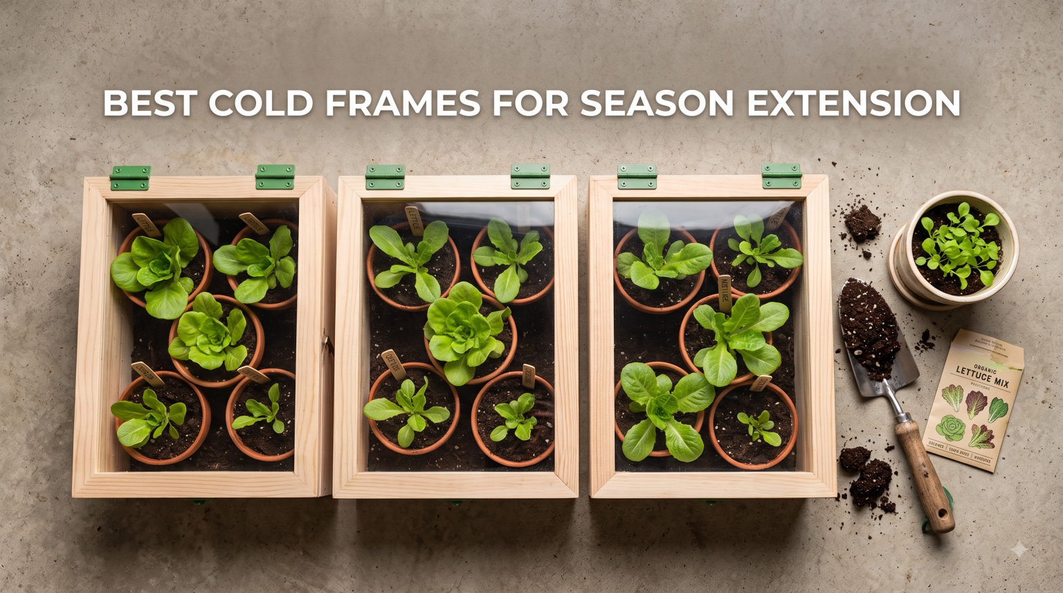 Best Cold Frames for Season Extension