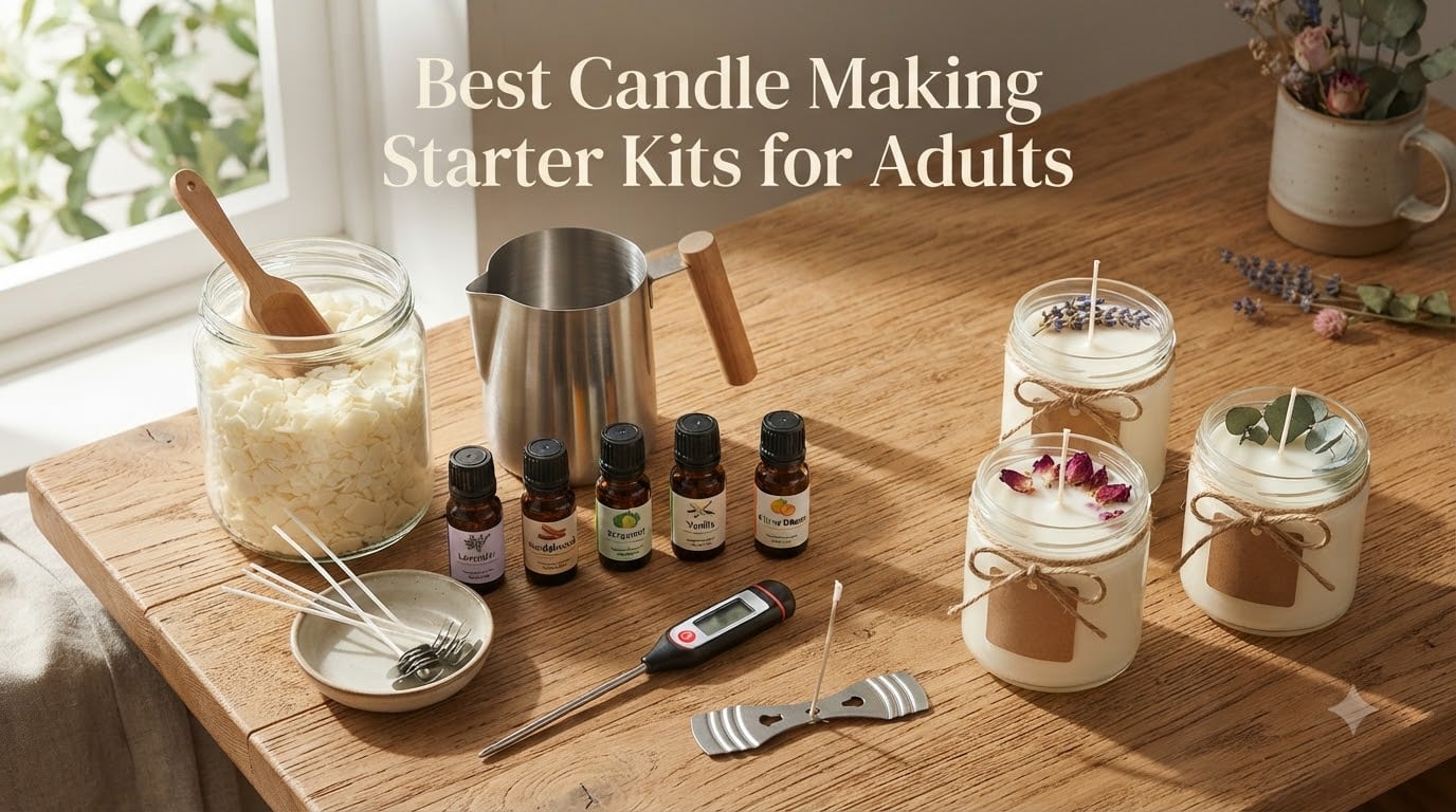 Best Candle Making Starter Kits for Adults