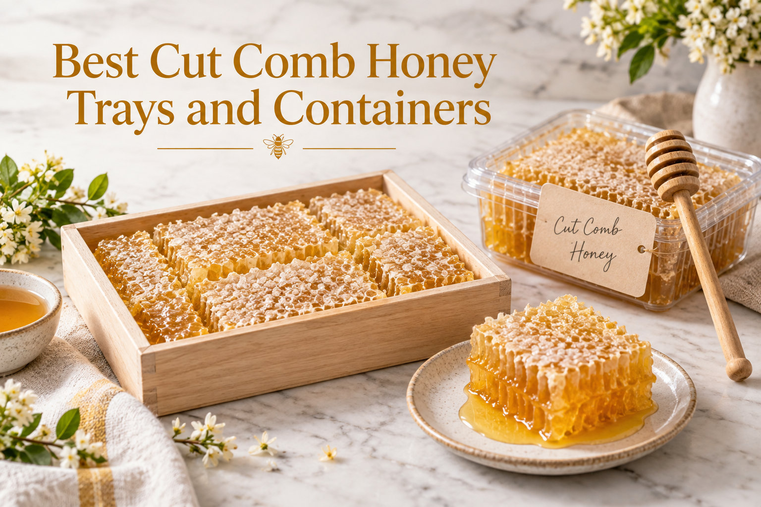 Best Cut Comb Honey Trays and Containers