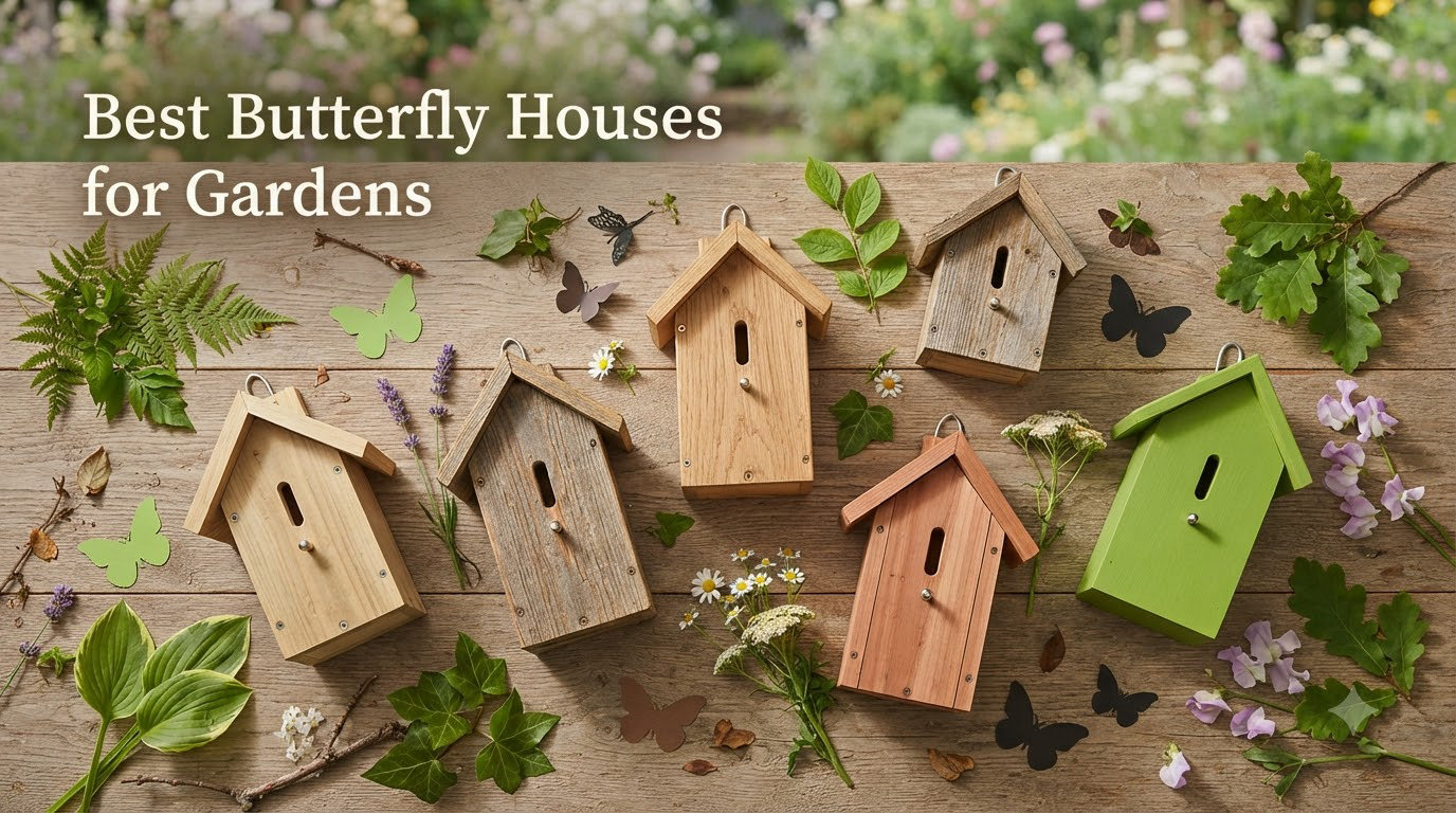 Best Butterfly Houses for Gardens