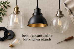 best pendant lights for kitchen islands