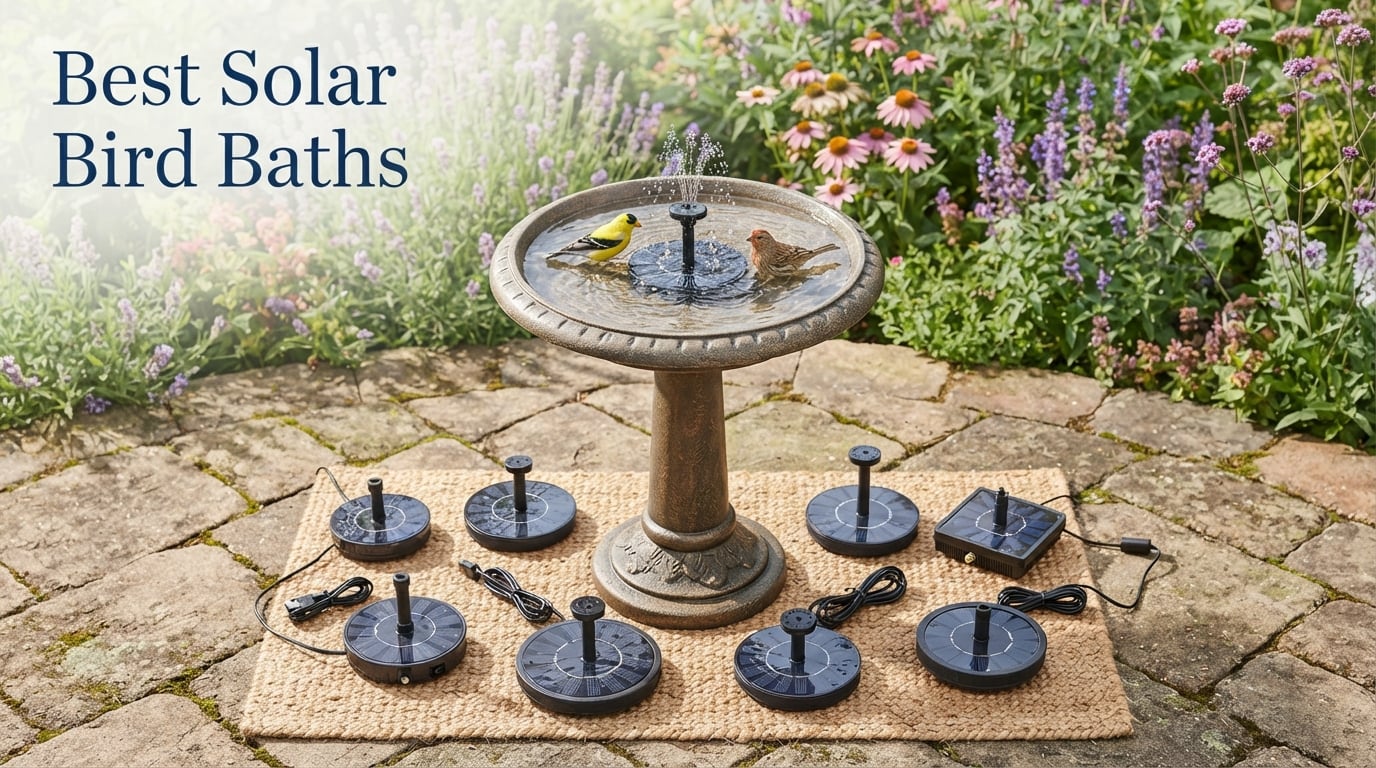 Best Solar Bird Baths