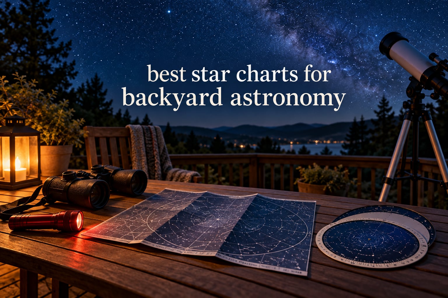 best star charts for backyard astronomy