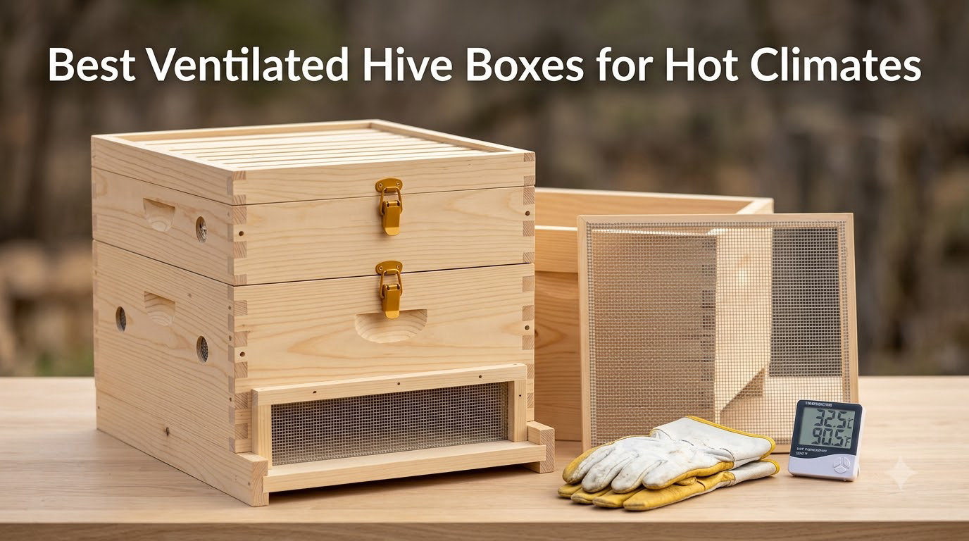 Best Ventilated Hive Boxes for Hot Climates