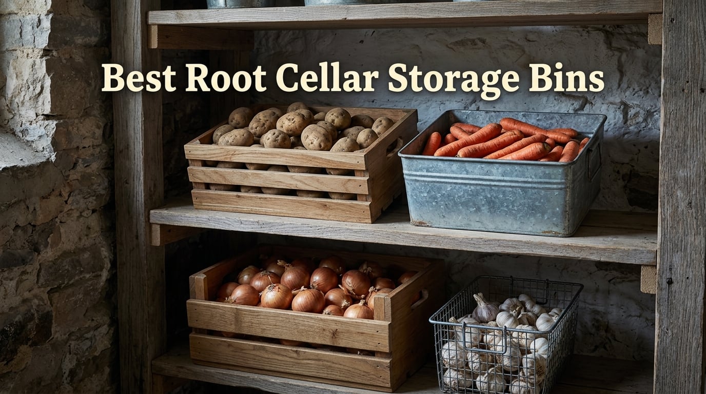 Best Root Cellar Storage Bins