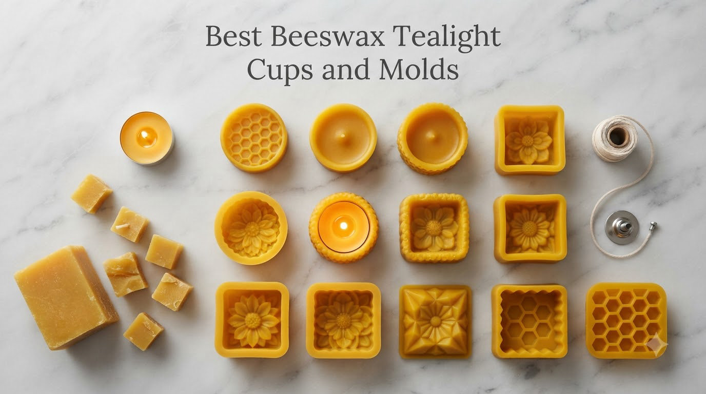 Best Beeswax Tealight Cups and Molds