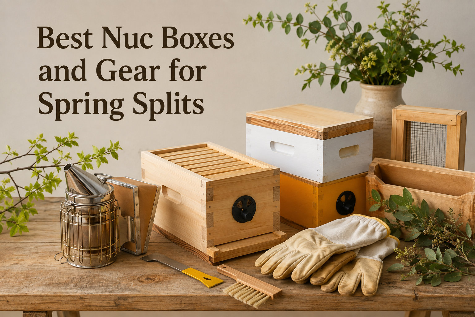 Best Nuc Boxes and Gear for Spring Splits
