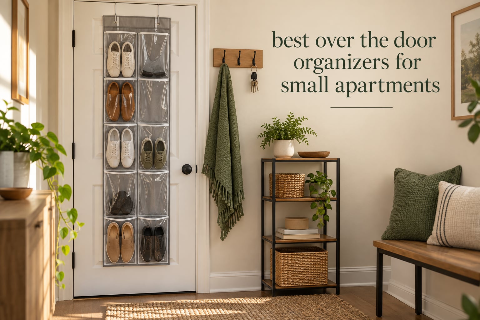best over the door organizers for small apartments