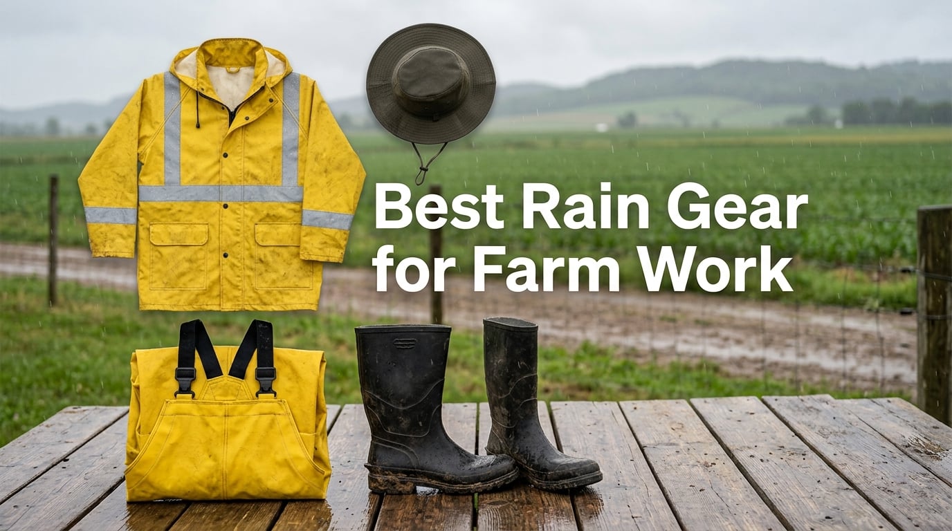 Best Rain Gear for Farm Work