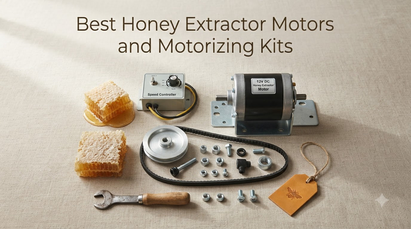 Best Honey Extractor Motors and Motorizing Kits
