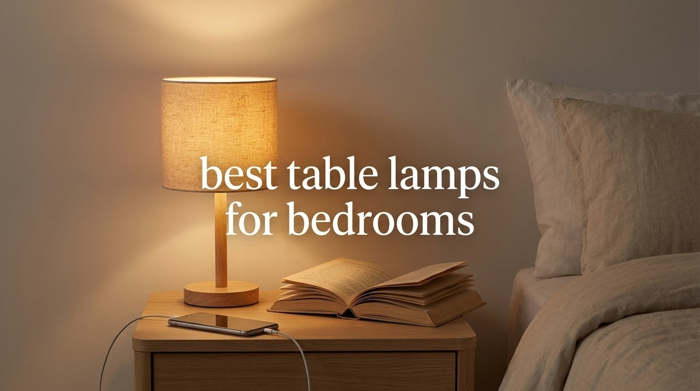 best table lamps for bedrooms