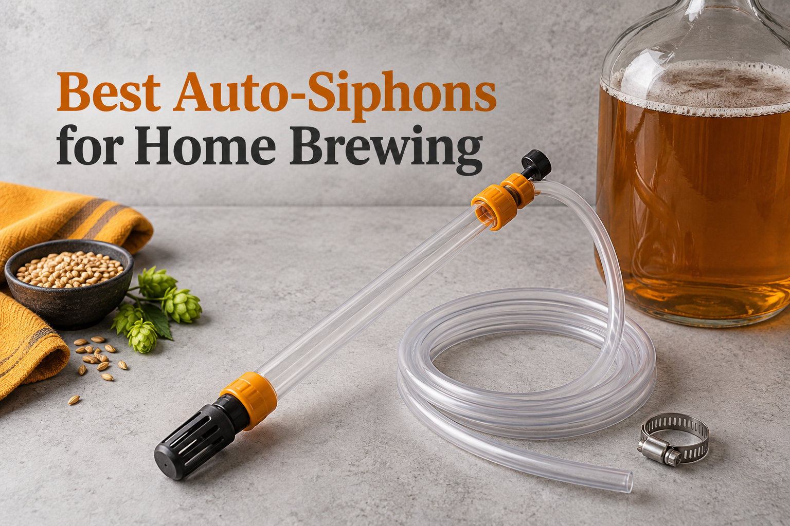 Best Auto-Siphons for Home Brewing