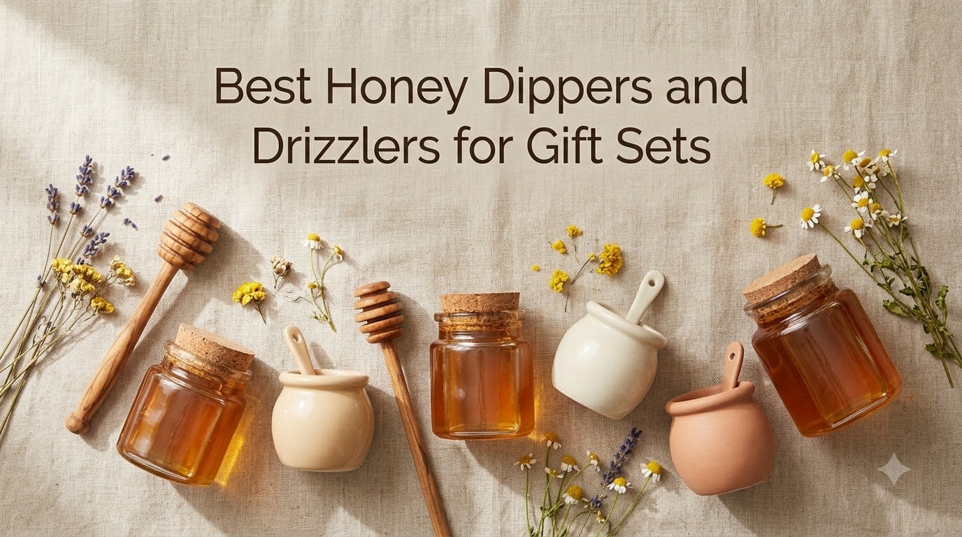 Best Honey Dippers and Drizzlers for Gift Sets