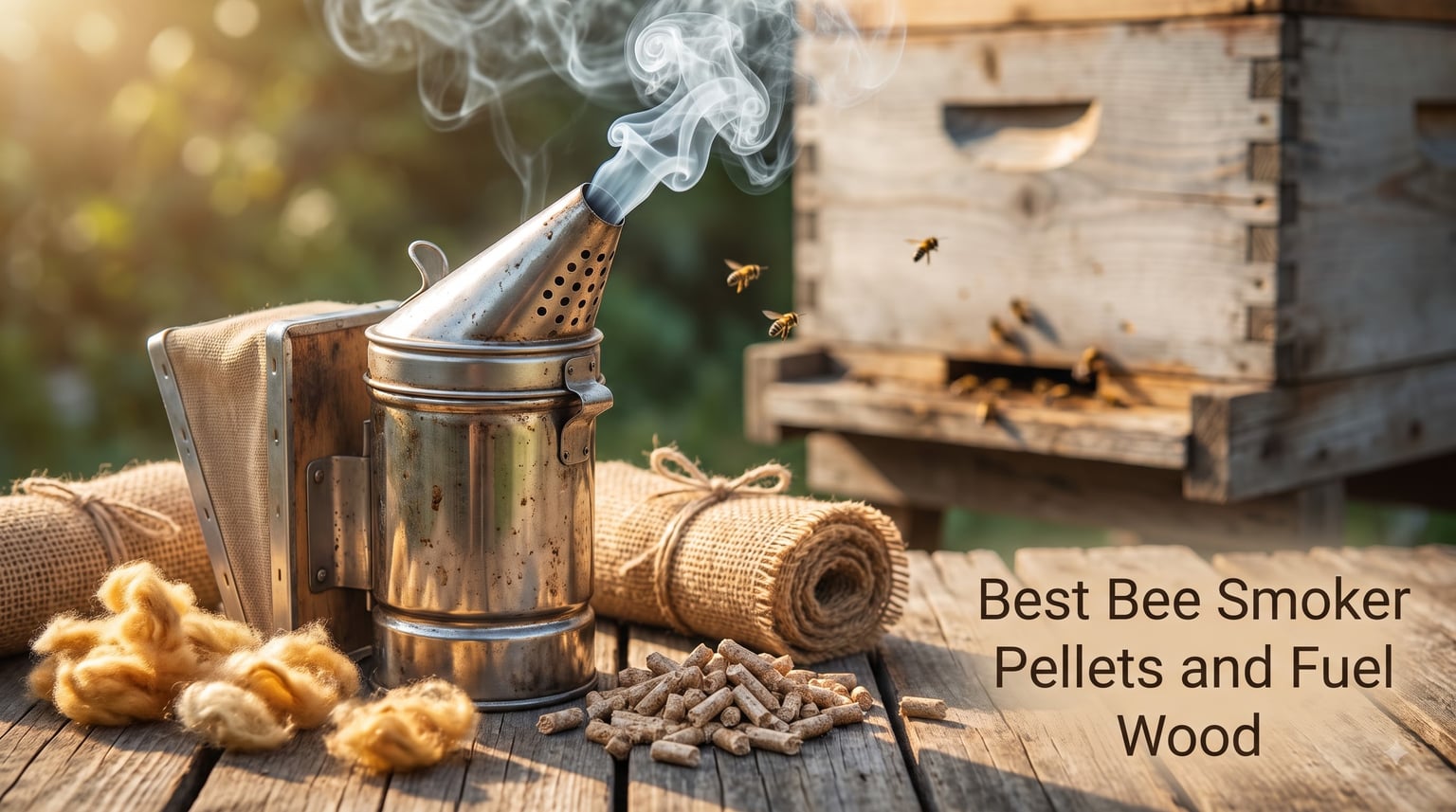 Best Bee Smoker Pellets and Fuel Wood