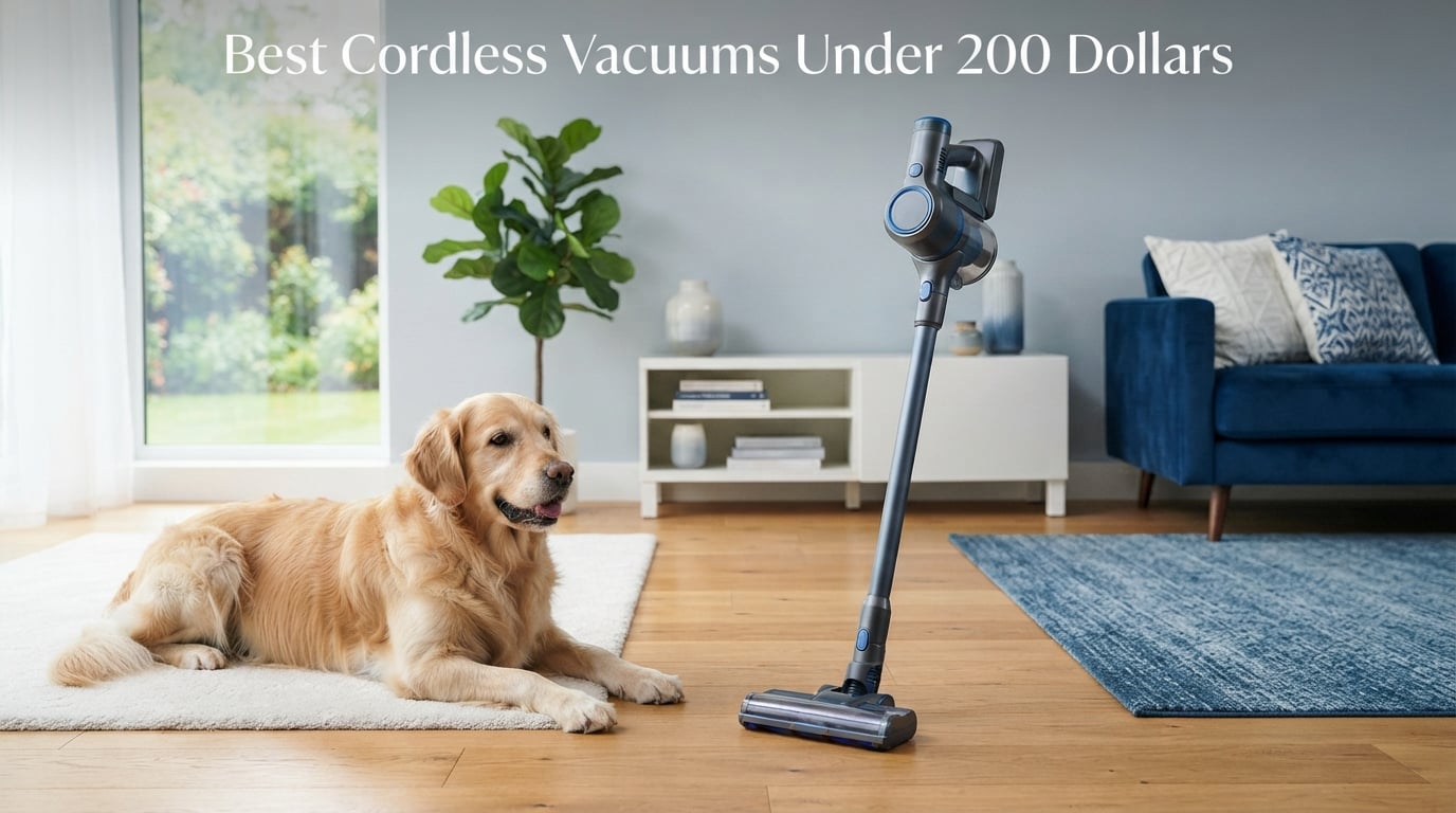 Best Cordless Vacuums Under 200 Dollars