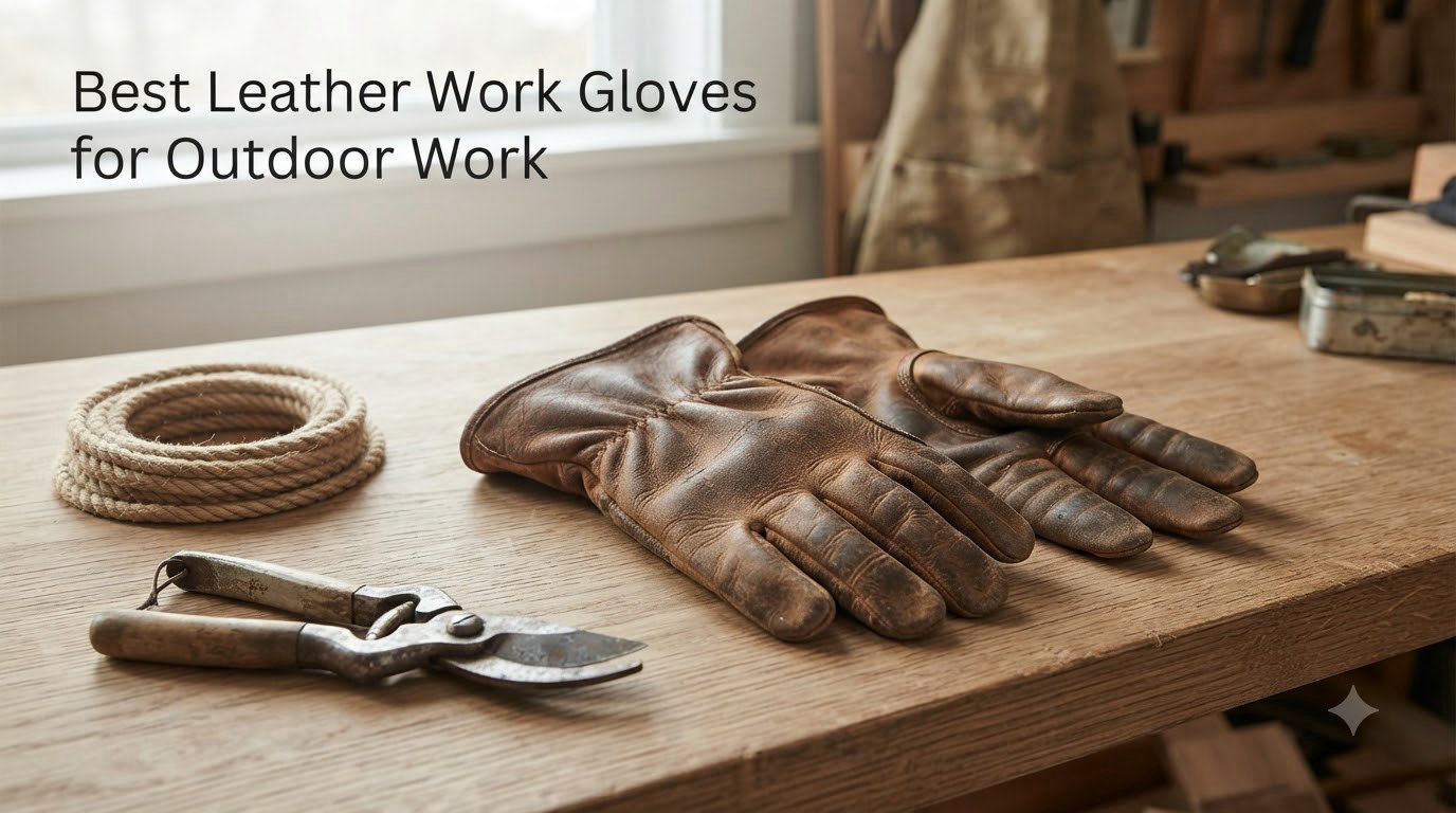 Best Leather Work Gloves for Outdoor Work