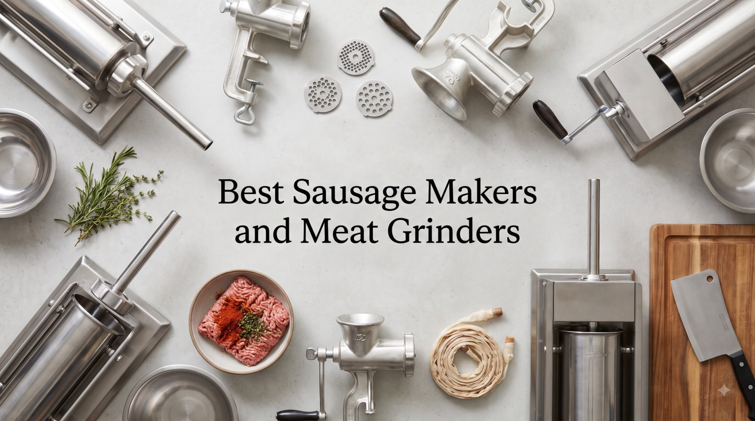 Best Sausage Makers and Meat Grinders