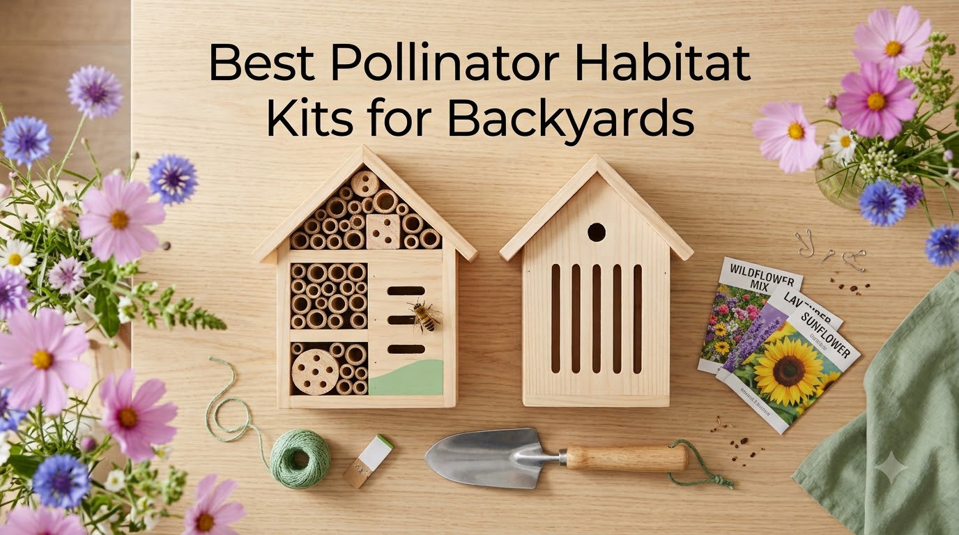 Best Pollinator Habitat Kits for Backyards