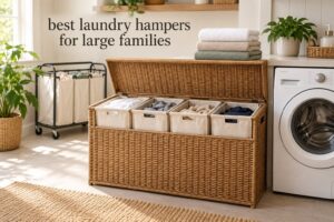 best laundry hampers for large families