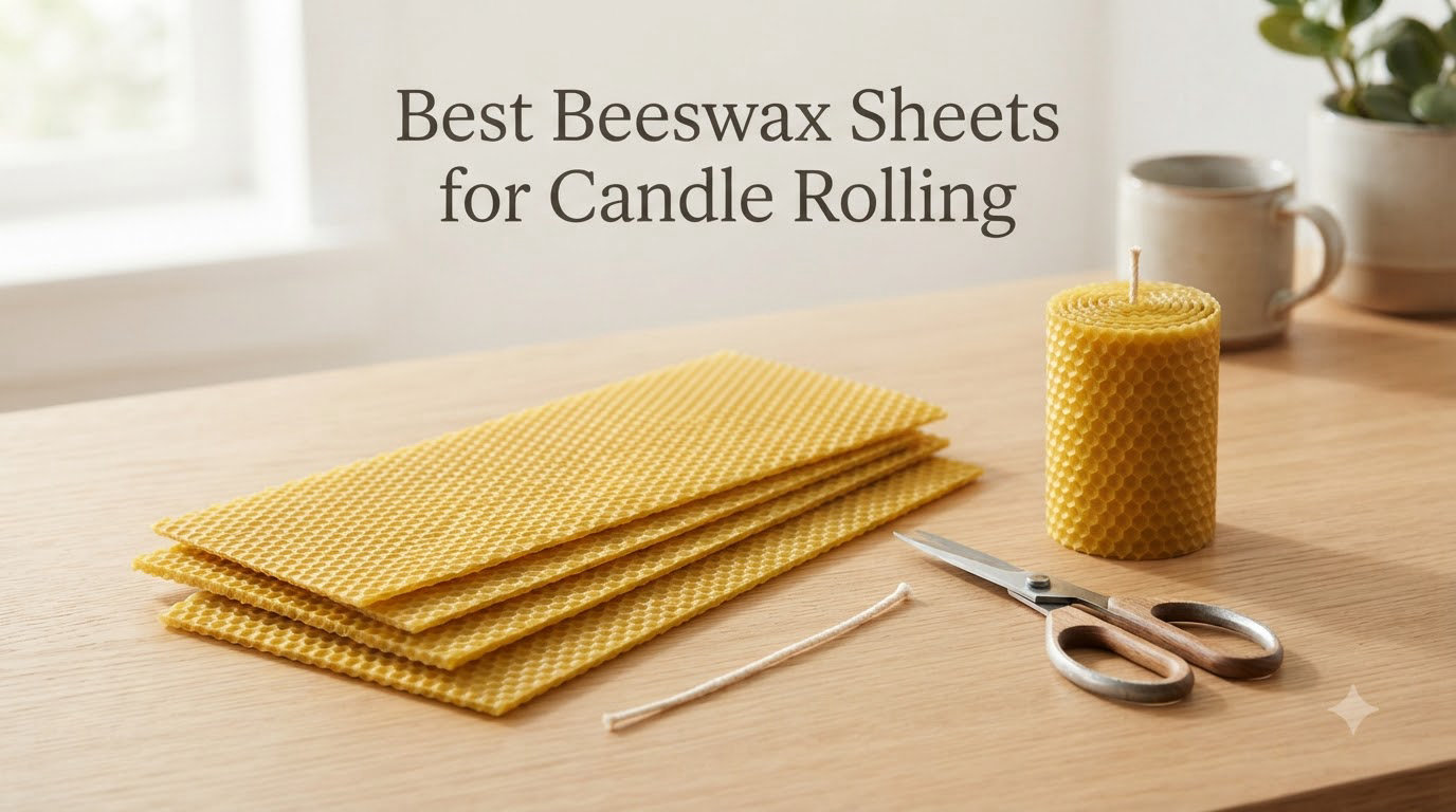 Best Beeswax Sheets for Candle Rolling