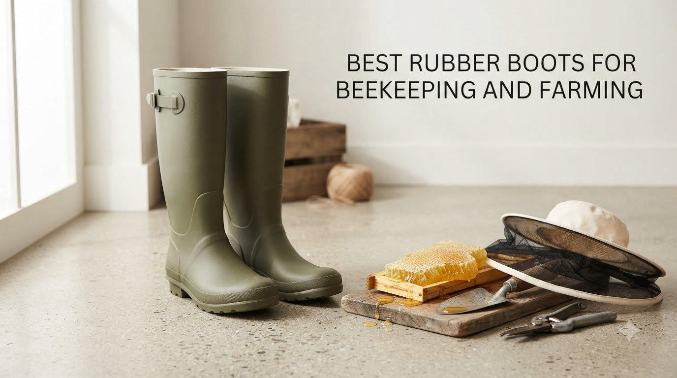 Best Rubber Boots for Beekeeping and Farming