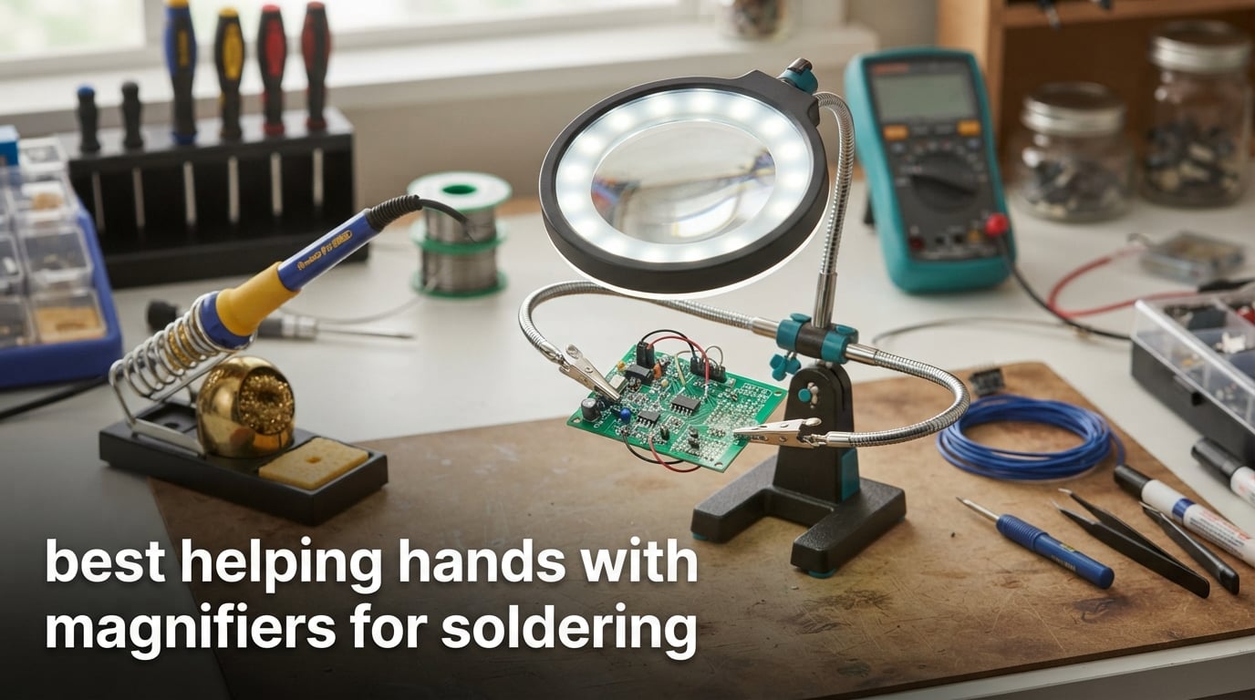 best helping hands with magnifiers for soldering