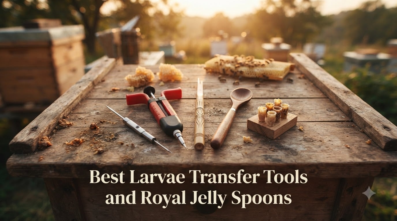 Best Larvae Transfer Tools and Royal Jelly Spoons