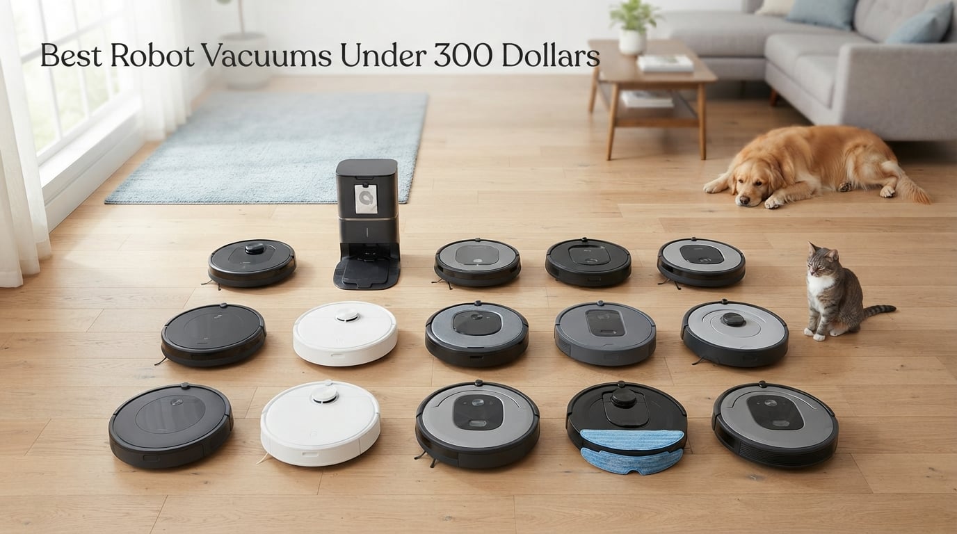 Best Robot Vacuums Under 300 Dollars
