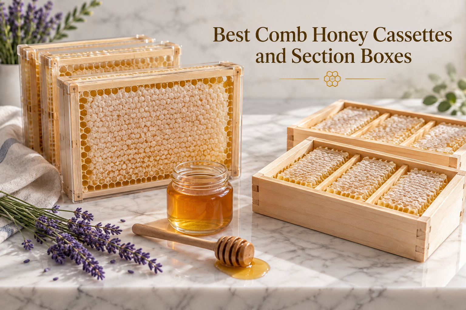 Best Comb Honey Cassettes and Section Boxes