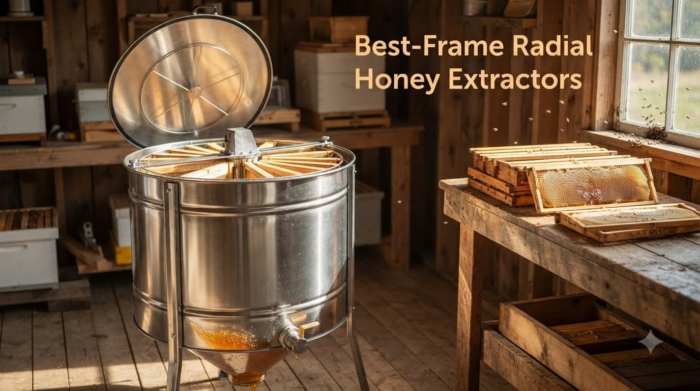 Best 12-Frame Radial Honey Extractors
