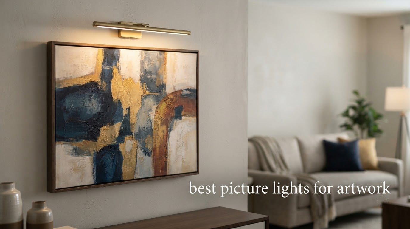 best picture lights for artwork