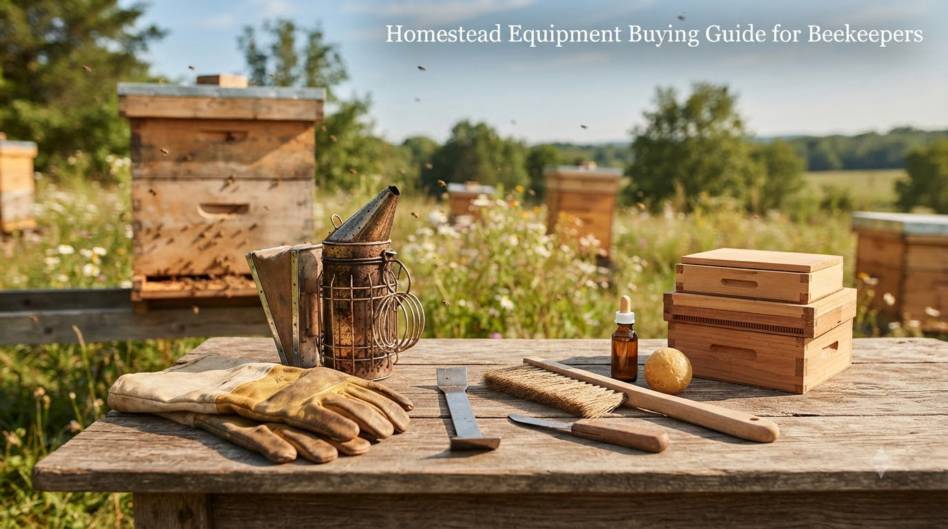 Homestead Equipment Buying Guide for Beekeepers