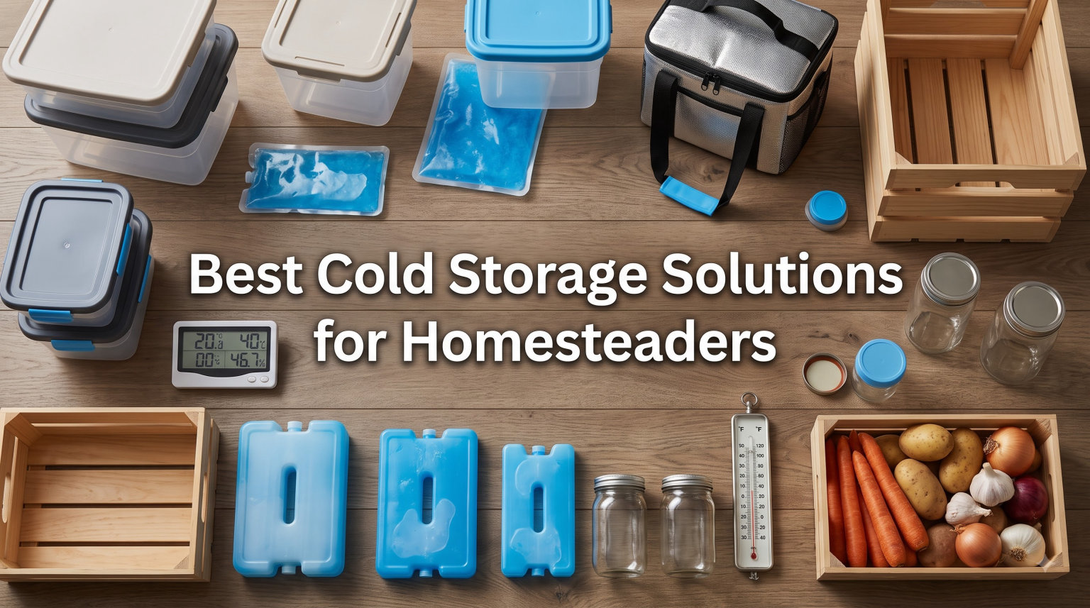 Best Cold Storage Solutions for Homesteaders