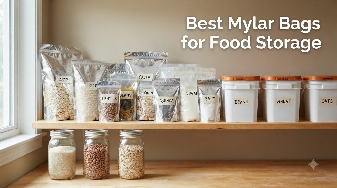 Best Mylar Bags for Food Storage