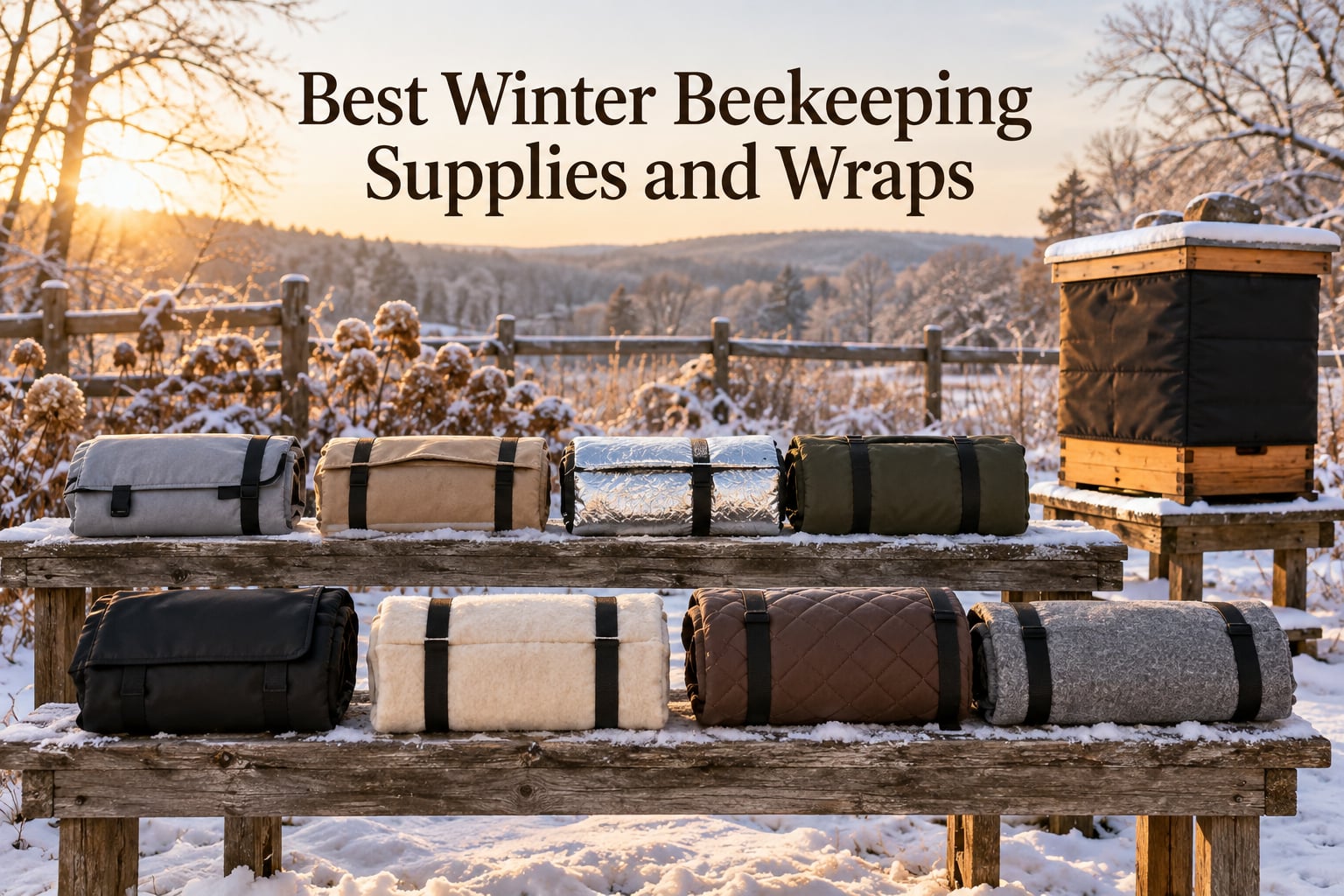Best Winter Beekeeping Supplies and Wraps