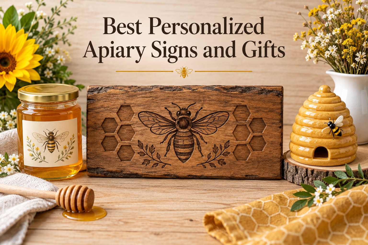 Best Personalized Apiary Signs and Gifts
