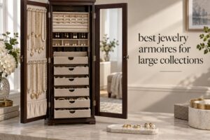 best jewelry armoires for large collections