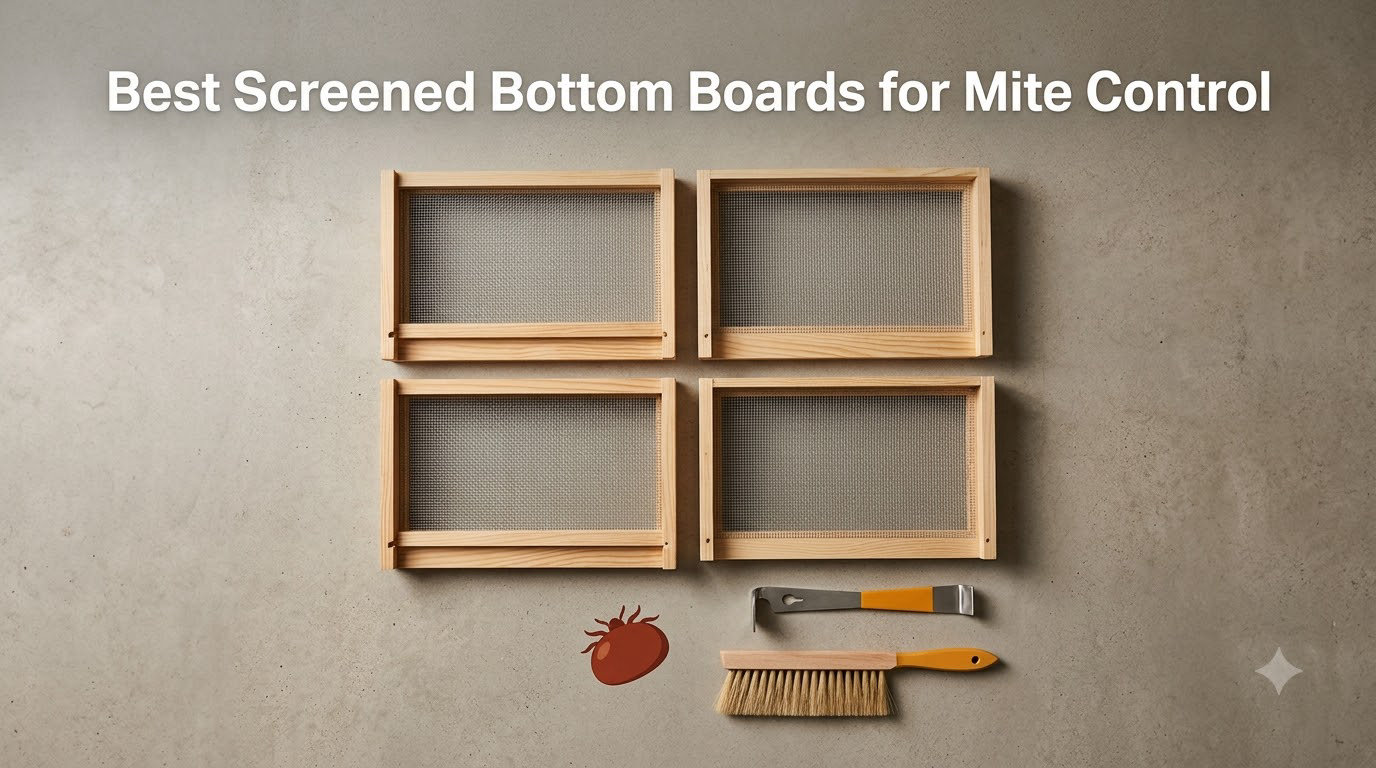 Best Screened Bottom Boards for Mite Control