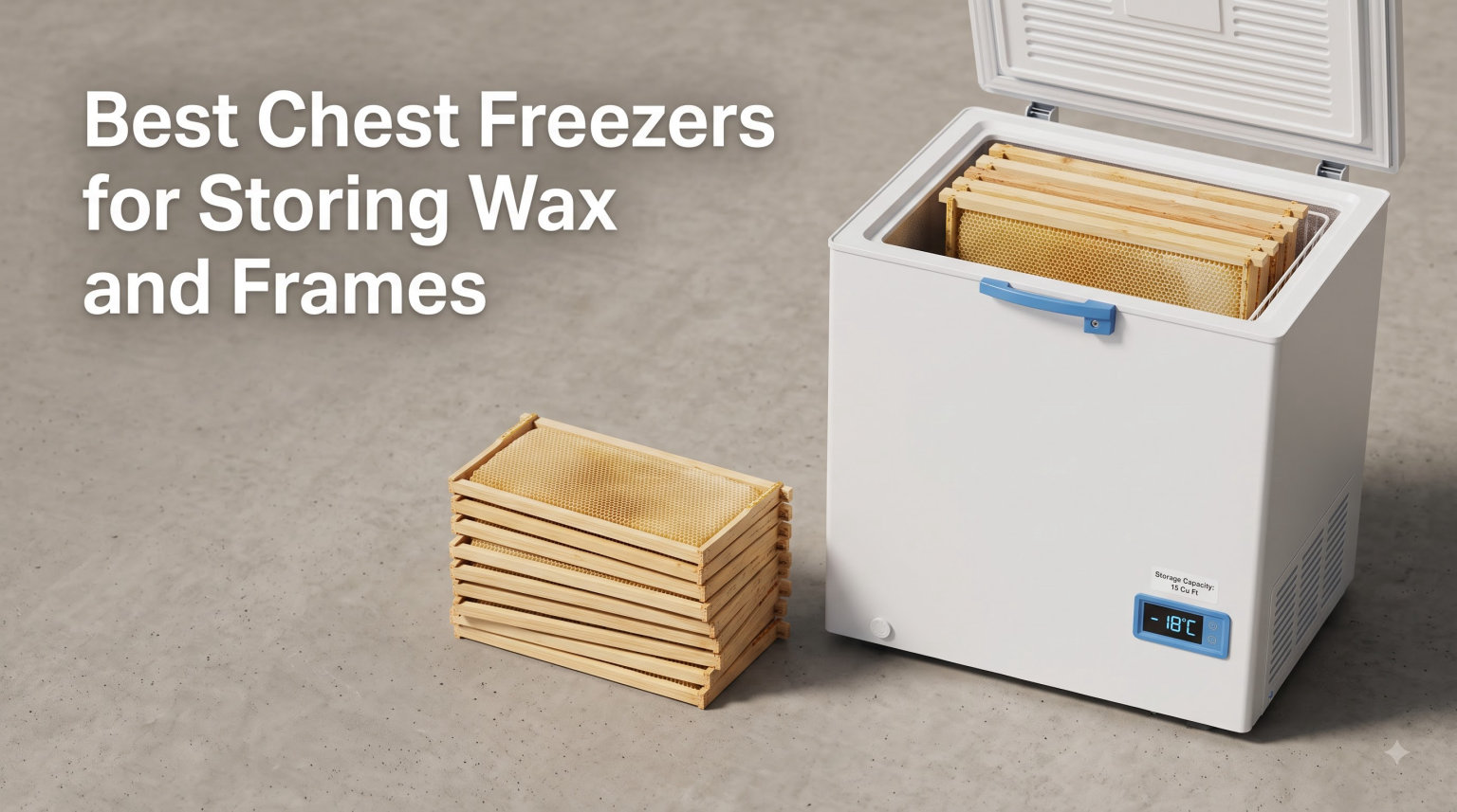 Best Chest Freezers for Storing Wax and Frames