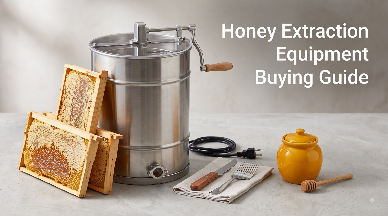 Honey Extraction Equipment Buying Guide