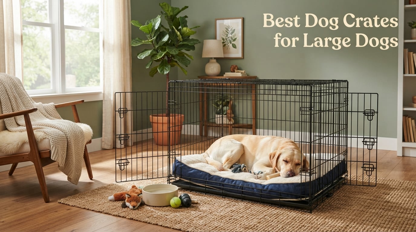 Best Dog Crates for Large Dogs