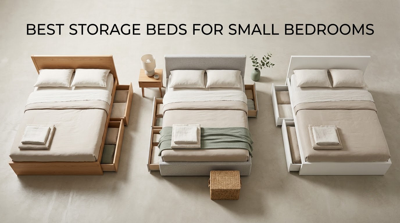 best storage beds for small bedrooms