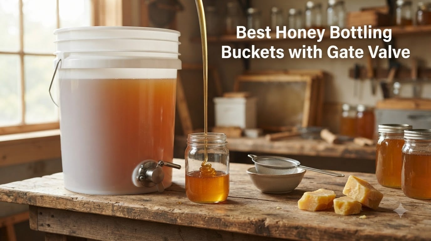 Best Honey Bottling Buckets with Gate Valve