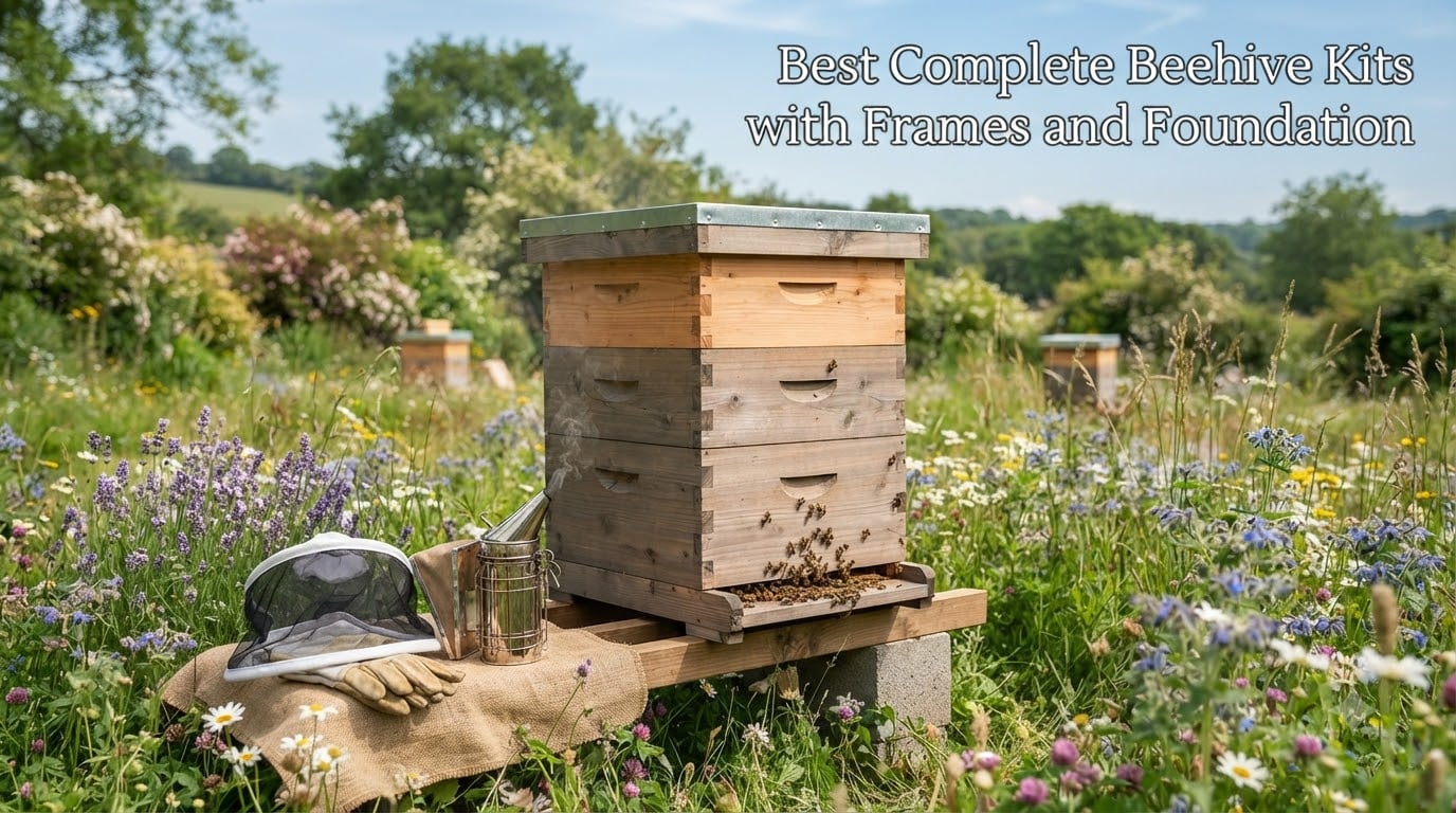 Best Complete Beehive Kits with Frames and Foundation