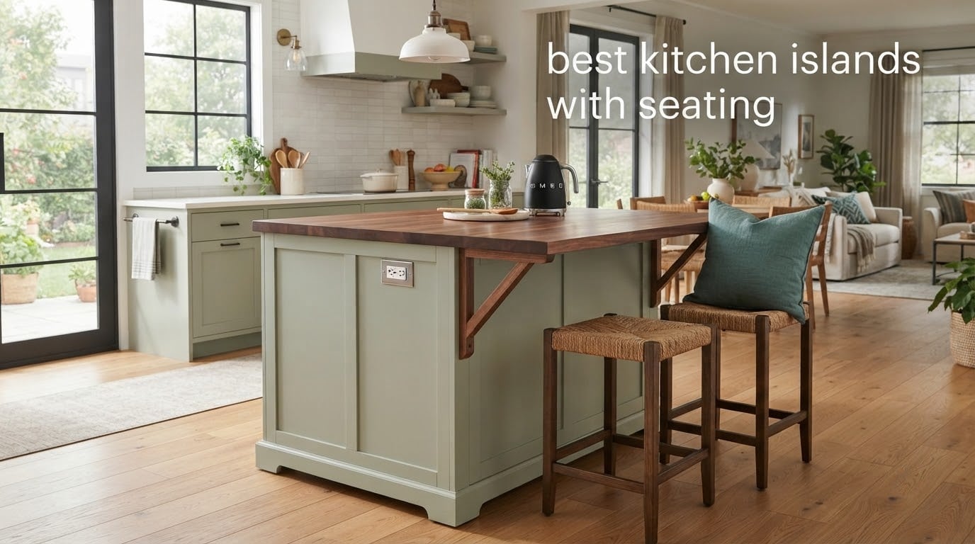 best kitchen islands with seating