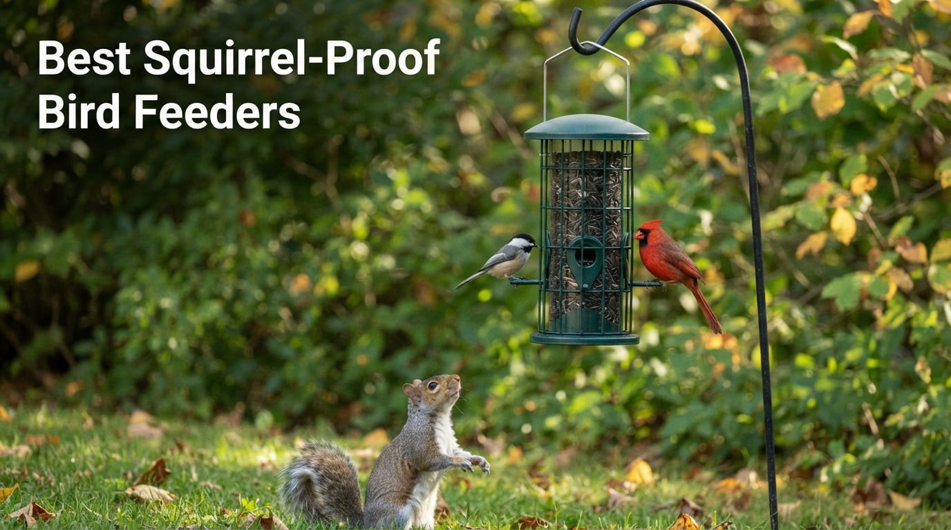 Best Squirrel-Proof Bird Feeders
