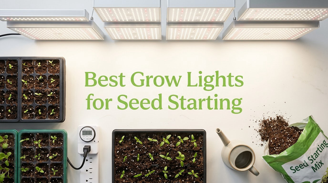 Best Grow Lights for Seed Starting