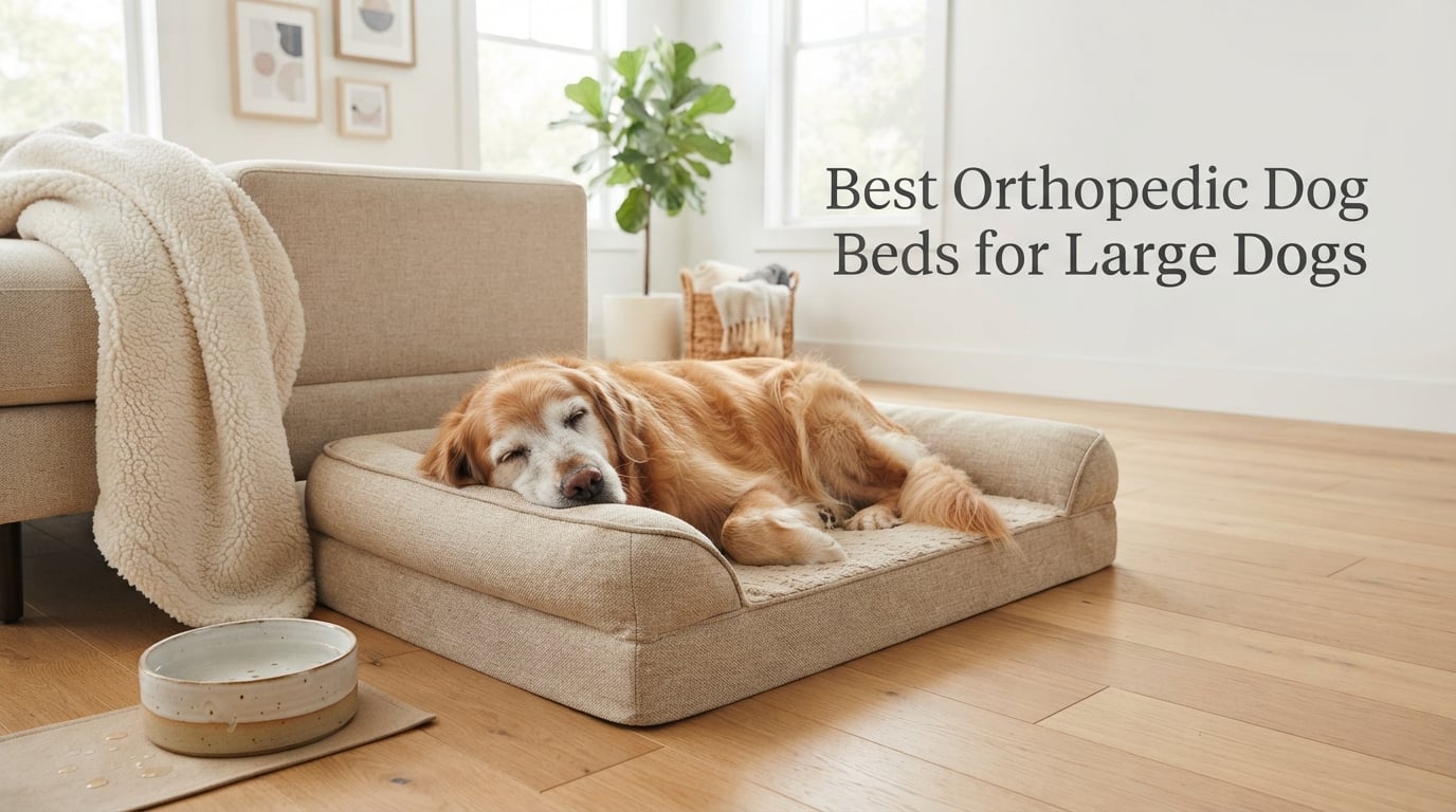 Best Orthopedic Dog Beds for Large Dogs
