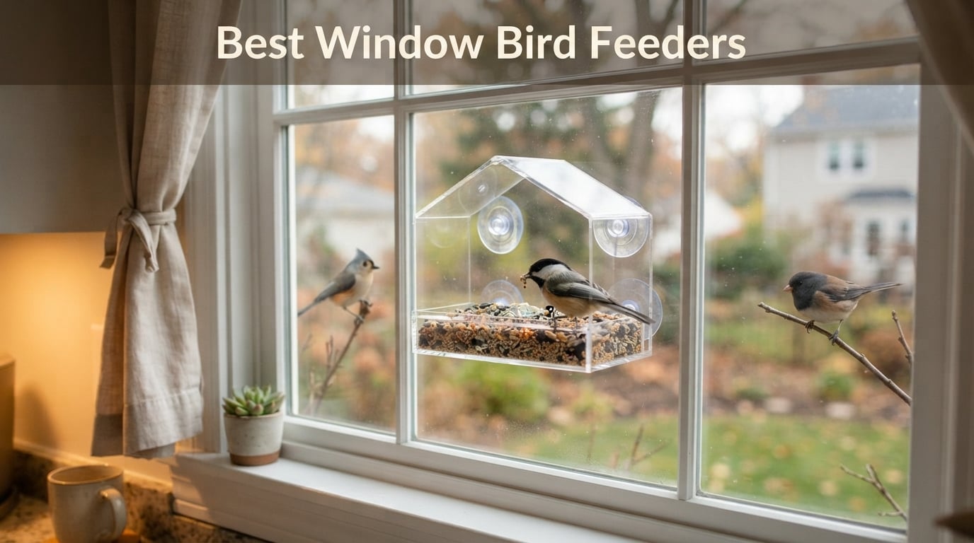 Best Window Bird Feeders